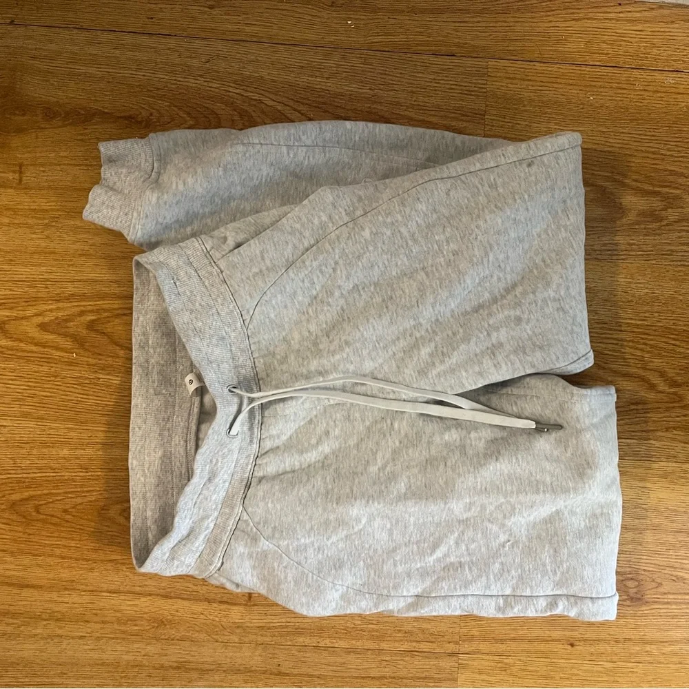lululemon athletica Light Gray Track Joggers